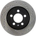 Picture of Sport Cross Drilled Brake Rotor; Rear Left