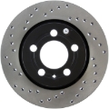 Picture of Sport Cross Drilled Brake Rotor; Rear Right