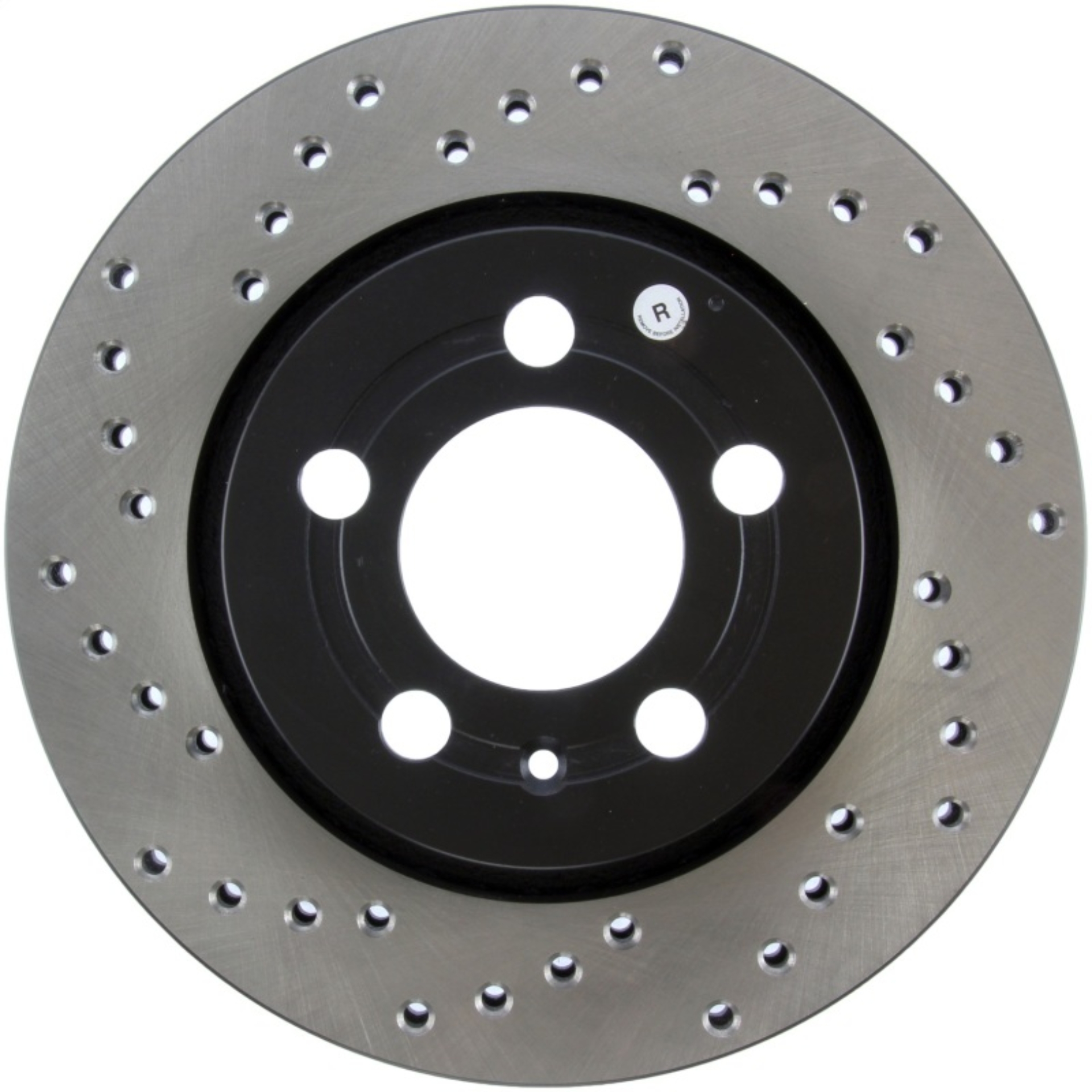 Picture of Sport Cross Drilled Brake Rotor; Rear Right
