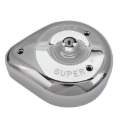 Picture of S&S Cycle Teardrop Chrome Air Cleaner Cover For S&S Super E/G Carbs