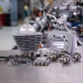 Picture of S&S Cycle 00-21 Sportster Models 883cc to 1200cc Hooligan Kit - Silver