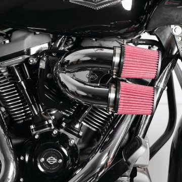 Picture of S&S Cycle 17-21 M8 Models Intake Runner Induction Kit - Chrome