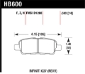 Picture of Hawk Performance HAWK Ceramic Brake Pad Sets - HB600Z.539