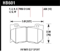 Picture of Hawk 09-12 Infiniti G37 Sport HPS Street Front Brake Pads