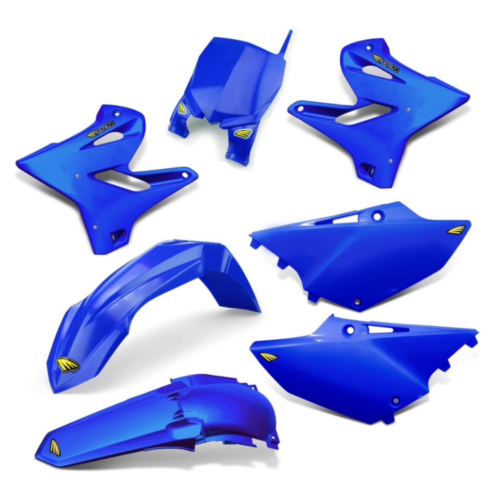 Picture of Cycra 15-22 Yamaha YZ125-250/X Powerflow Body Kit - Blue