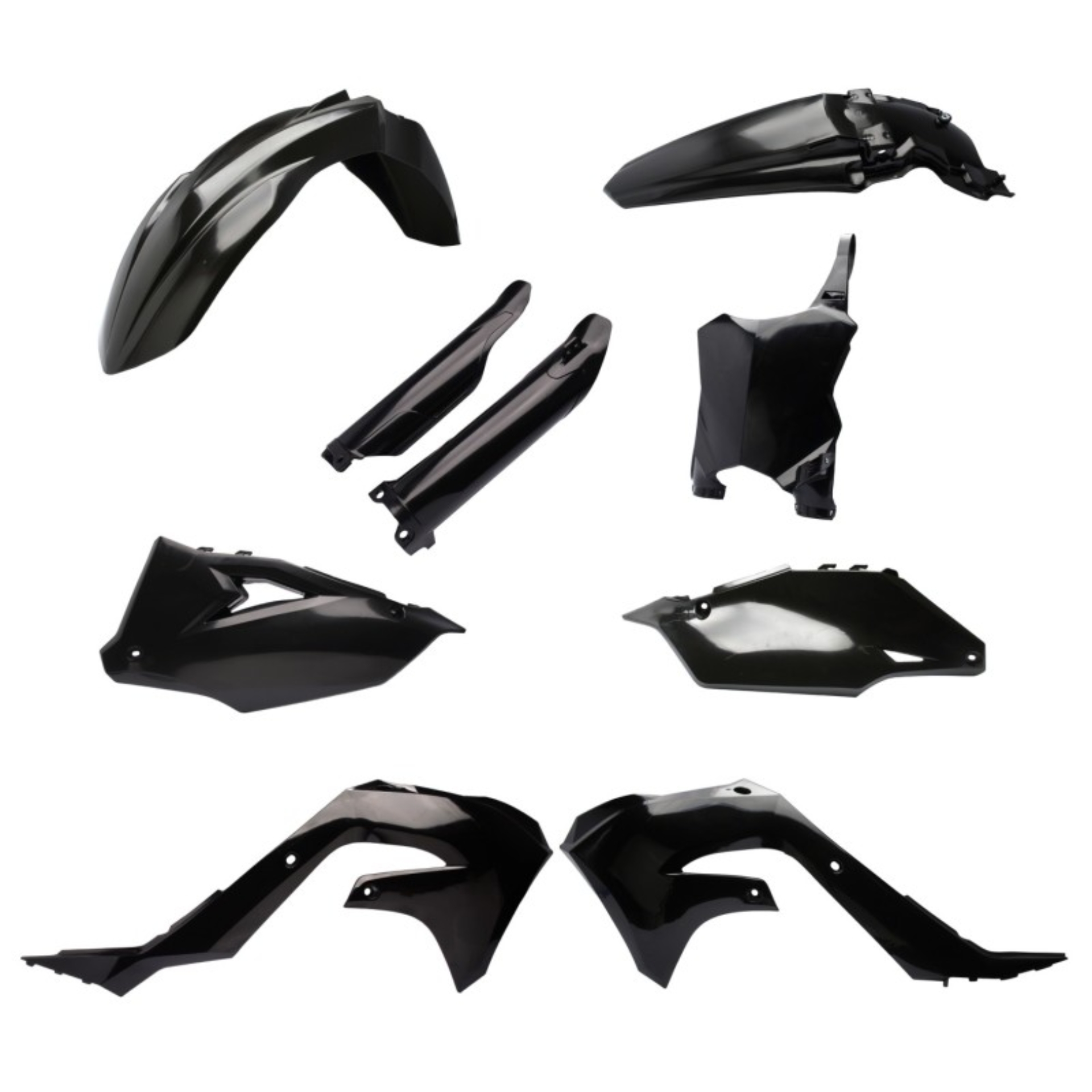 Picture of Cycra 21-23 Kawasaki KX450X Powerflow Body Kit - Black