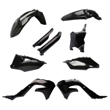 Picture of Cycra 21-23 Kawasaki KX450X Powerflow Body Kit - Black