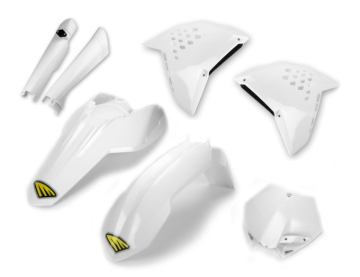 Picture of Cycra 07-11 KTM 125-505 SX/XC/SX-F/XC-F/XC-W/XCF-W/EXC-F Powerflow Body Kit - White