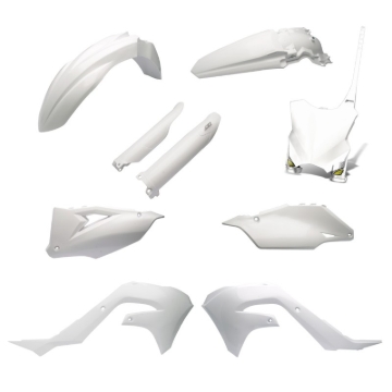 Picture of Cycra 21-23 Kawasaki KX450X Powerflow Body Kit - White