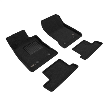 Picture of 3D MAXpider ACE Elegant-Combo-Black Floor Mats - L1SB03304709
