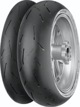 Picture of Continental ContiRaceAttack 2 Street - 120/70 ZR 17 M/C (58W) TL Front