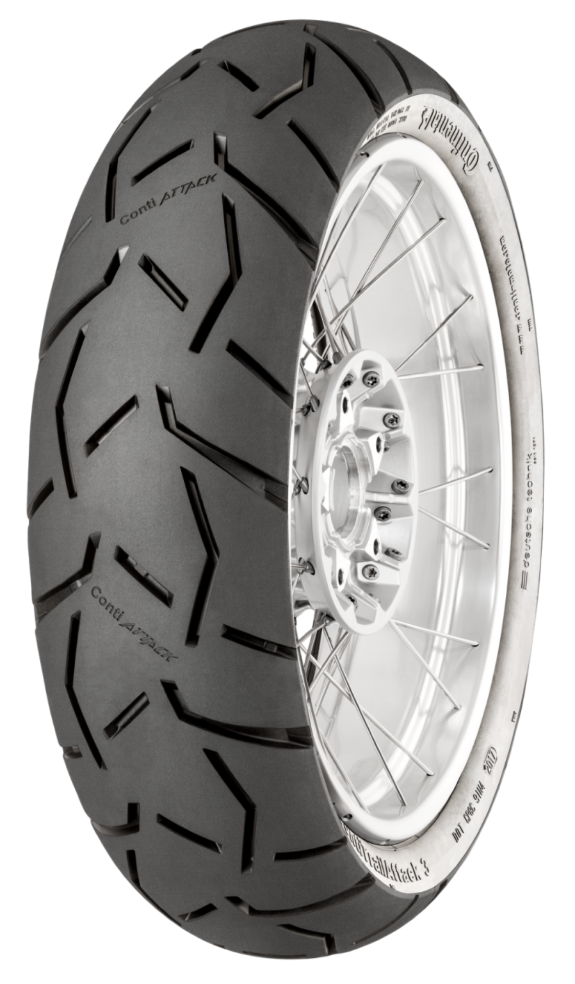 Picture of Continental ContiTrailAttack 3 - 150/70 ZR 18 M/C 70W TL Rear
