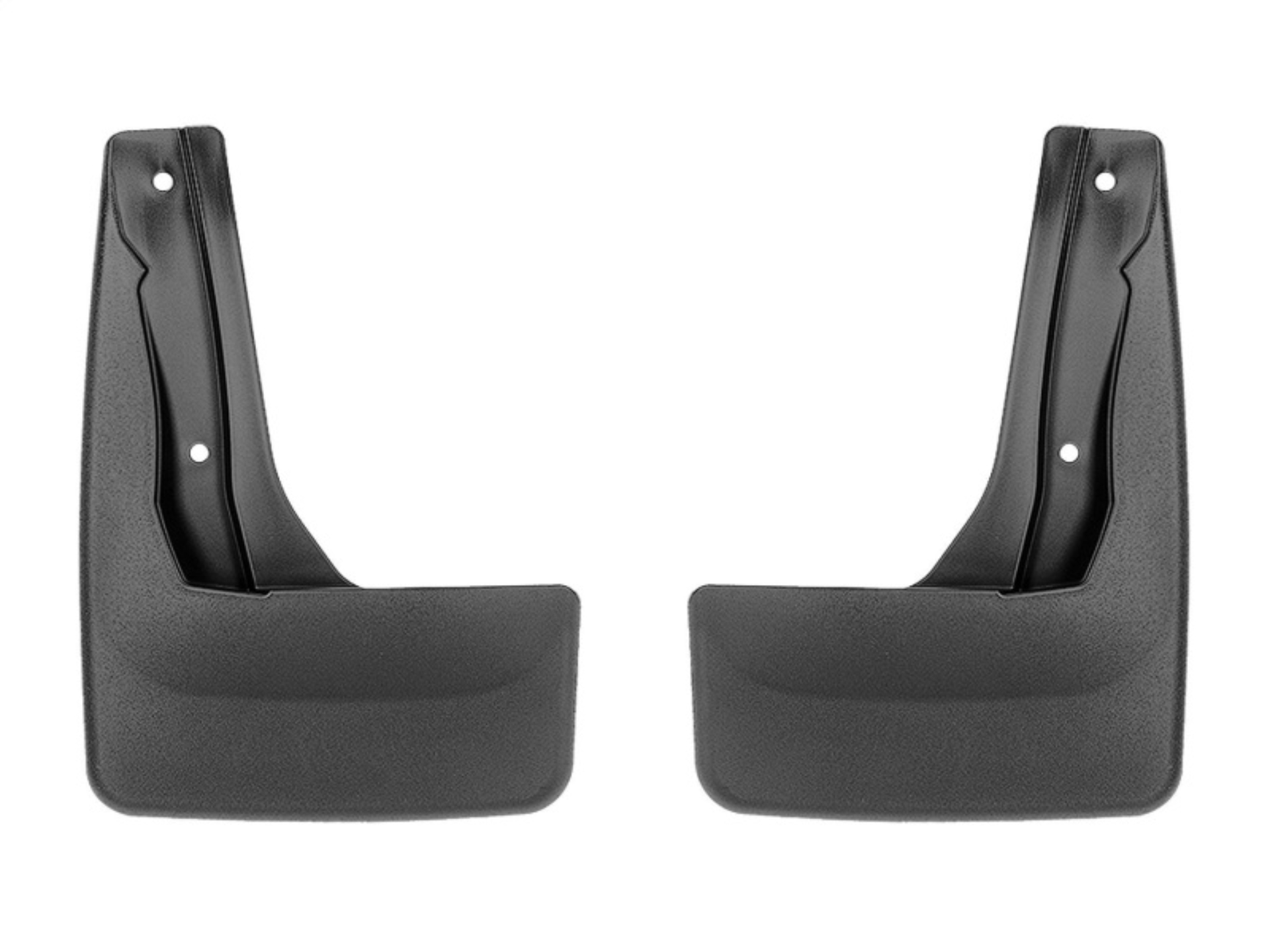 Picture of WeatherTech 18-23 Subaru Crosstrek No Drill Mudflaps Rear Pair - Black
