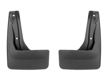 Picture of WeatherTech 18-23 Subaru Crosstrek No Drill Mudflaps Rear Pair - Black
