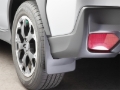 Picture of WeatherTech 18-23 Subaru Crosstrek No Drill Mudflaps Rear Pair - Black