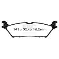 Picture of EBC Yellowstuff Brake Pad Sets - DP43142R