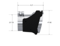 Picture of MBRP 18-22 Kia Stinger GT Bezel Kit Quad Tip CF
