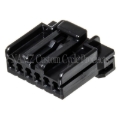 Picture of NAMZ AMP Multilock 6-Position Female Wire Plug Housing (HD 73156-96BK)