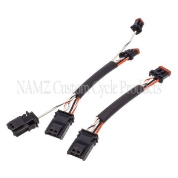 Picture of NAMZ 2012+ V-Twin Dyna Handlebar Control Xtension Harness 12in.