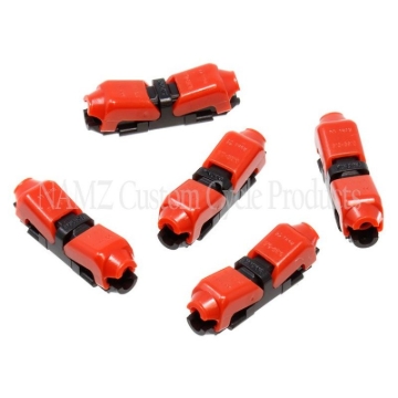 Picture of NAMZ Lightning Splice Kit H-Connection 18-22g 1-Wire to 1-Wire (5 Pack)