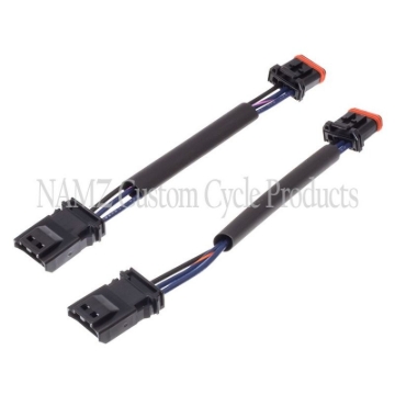Picture of NAMZ 16-23 V-Twin Softail (Except FLSTC/FLSTN) Plug-N-Play Front Turn Signal Extension 8in.