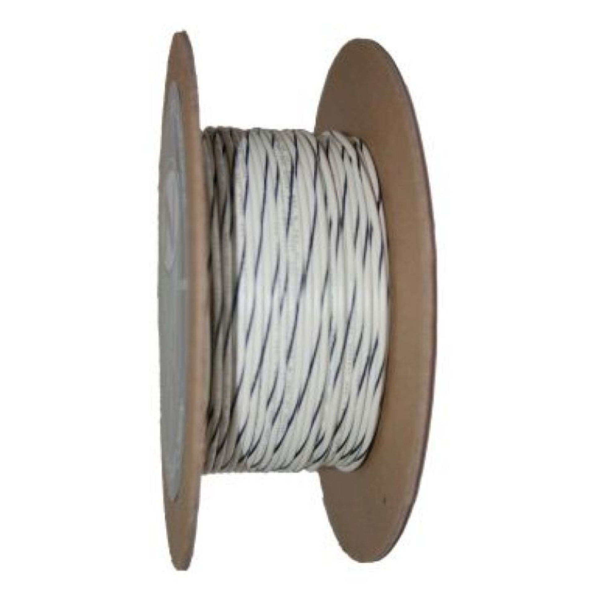 Picture of NAMZ OEM Color Primary Wire 100ft. Spool 18g - White/Black Stripe