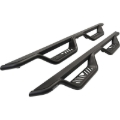 Picture of Westin 99-13 Chevrolet Silverado 1500 (Ext. Cab) Outlaw Drop Nerf Step Bars - Textured Black