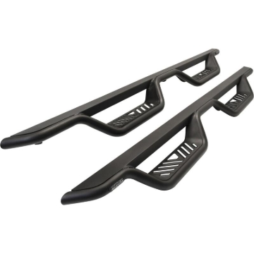 Picture of Westin 99-13 Chevrolet Silverado 1500 (Ext. Cab) Outlaw Drop Nerf Step Bars - Textured Black