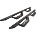 Picture of Westin 99-13 Chevrolet Silverado 1500 (Ext. Cab) Outlaw Drop Nerf Step Bars - Textured Black