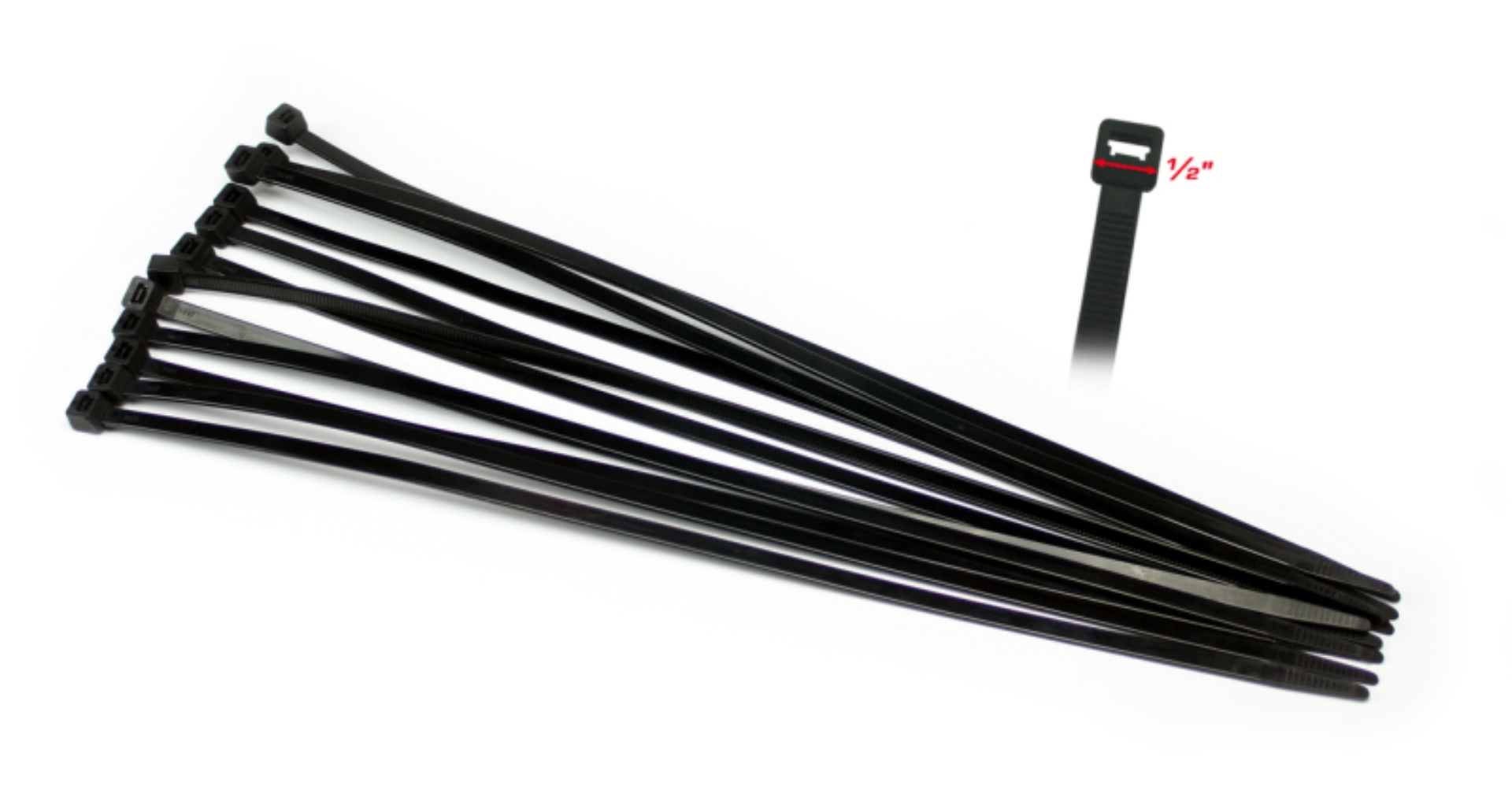 Picture of Cycra Replacement Zip Ties Speed Armor Skid Plate - Black