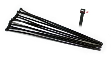 Picture of Cycra Replacement Zip Ties Speed Armor Skid Plate - Black