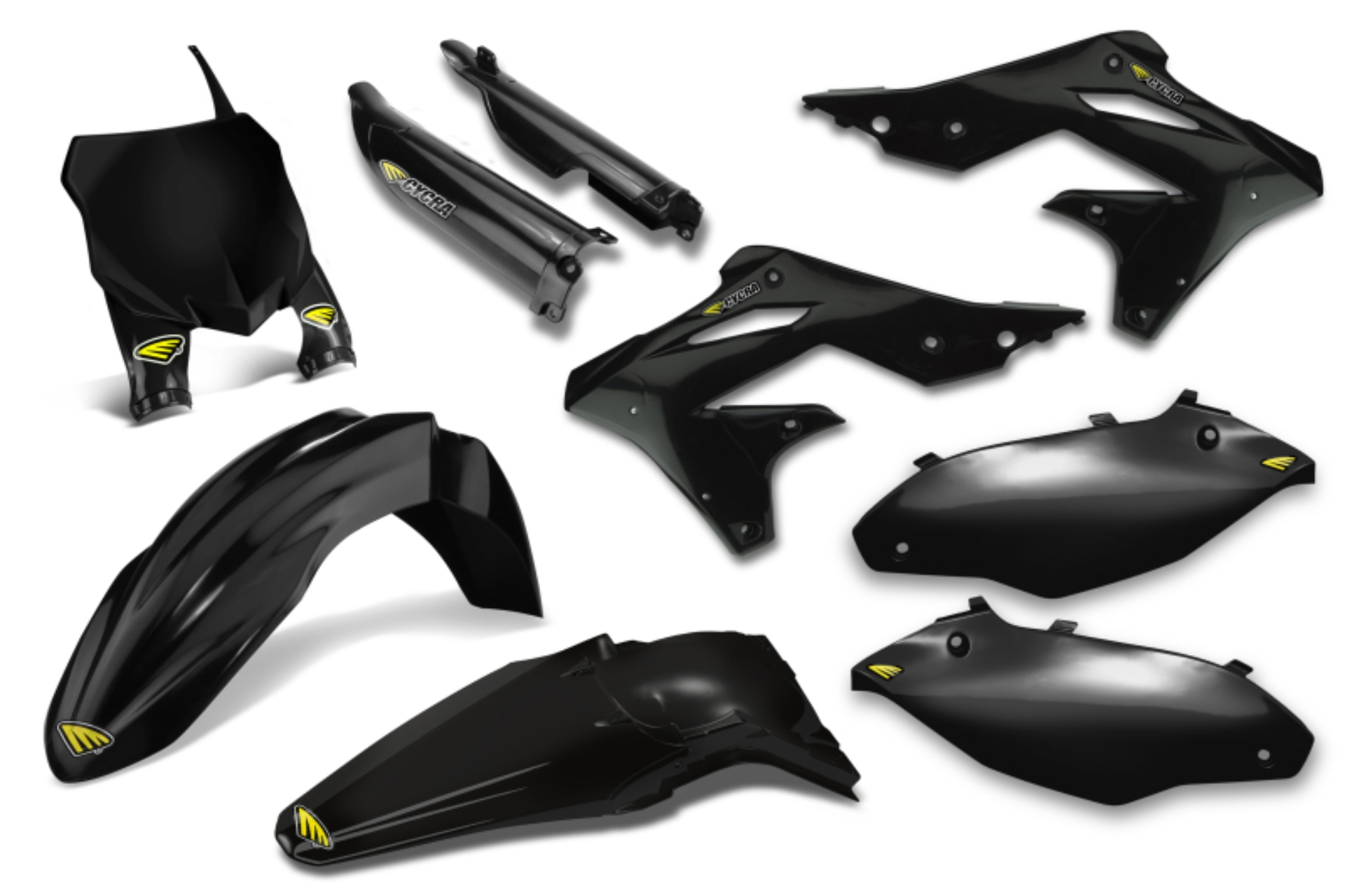 Picture of Cycra 13-16 Kawasaki KX250F Powerflow Full Body Kit - Black