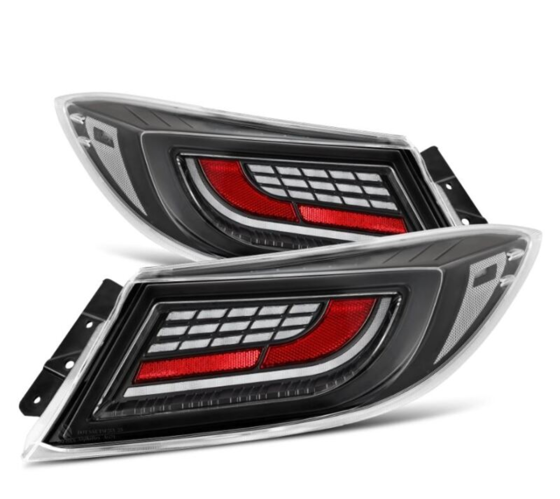 Picture of AlphaRex 22-24 Toyota GR86 LUXX LED Taillights Alpha-Black