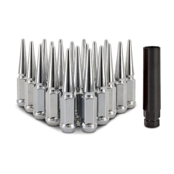 Picture of Mishimoto Steel Spiked Lug Nuts M12x1.5 20pc Set - Chrome