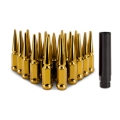 Picture of Mishimoto Steel Spiked Lug Nuts M12x1.5 20pc Set - Gold