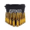 Picture of Mishimoto Steel Spiked Lug Nuts M12x1.5 20pc Set - Gold