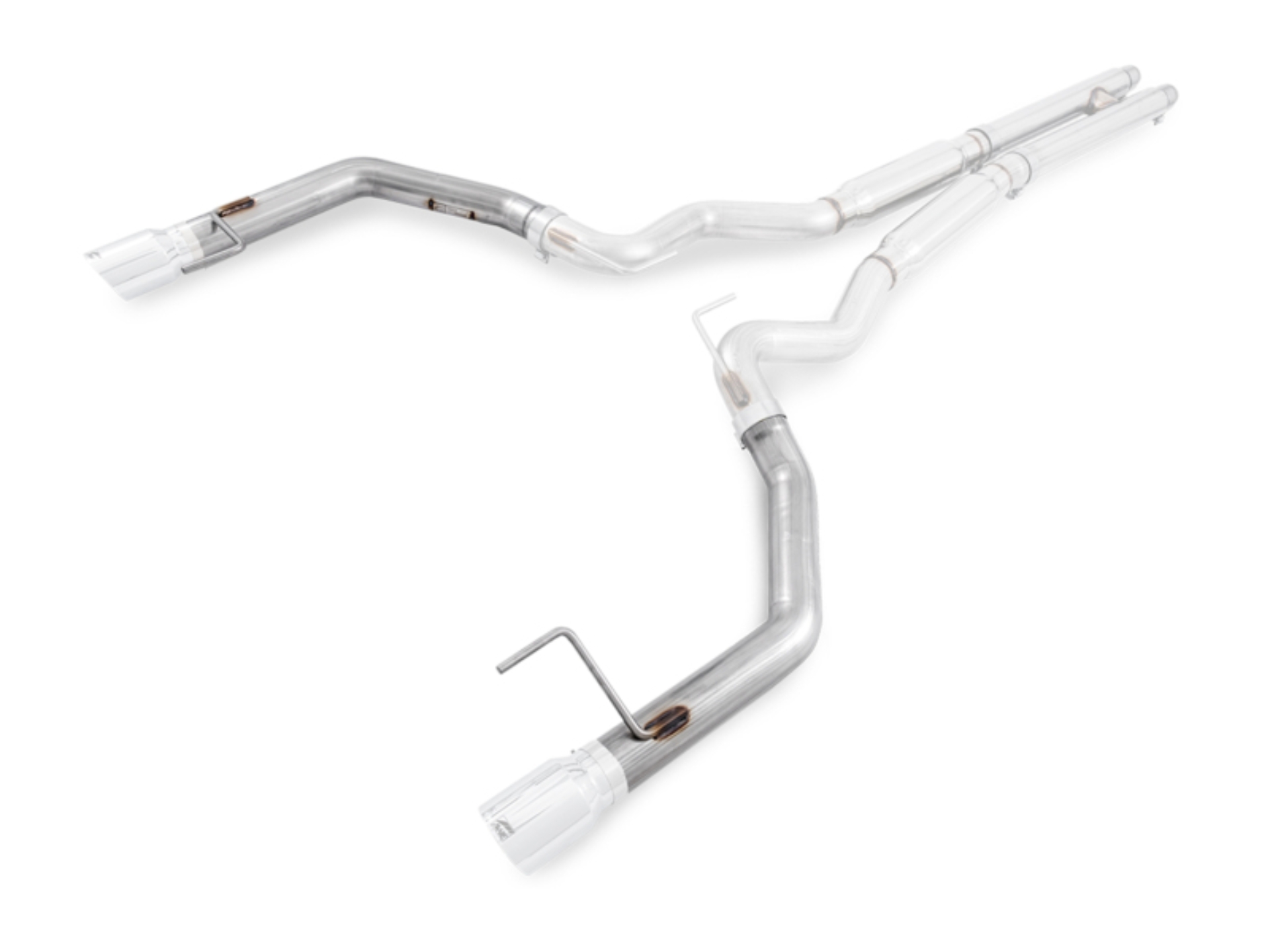 Picture of AWE Tuning 15-17 Mustang GT 5.0L Touring-to-Track Conversion Kit - Dual Tip