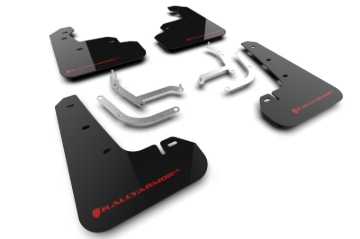 Picture of Rally Armor 24-26 Subaru Impreza Black UR Mud Flap w/ Red Logo