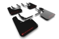 Picture of Rally Armor 24-26 Hyundai Kona N Line Black UR Mud Flap - Red Logo