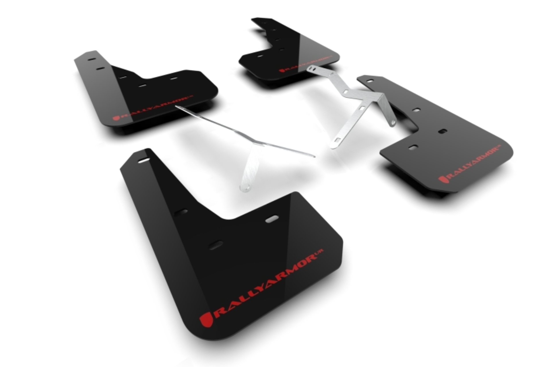 Picture of Rally Armor 23-25 Acura Integra A-Spec Black UR Mud Flap W/Red Logo (No Drilling Req.)