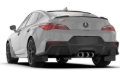 Picture of Rally Armor 23-25 Acura Integra A-Spec Black UR Mud Flap W/Red Logo (No Drilling Req.)
