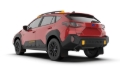 Picture of Rally Armor 24-26 Subaru Crosstrek (Wilderness Only) Black UR Mud Flap W/Grey Logo-No Drilling Req