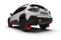 Picture of Rally Armor 24-26 Subaru Crosstrek (Wilderness Only) Red UR Mud Flap W/Black Logo - No Drilling Req