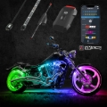 Picture of XK Glow Addressable LED Motorcycle Accent Light Kits Advanced XKalpha App Controlled