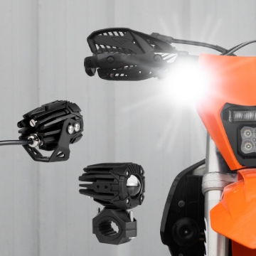 Picture of XK Glow 2in Dual Mode LED Driving Light Kit for Motorcycles, UTVs & ATVs
