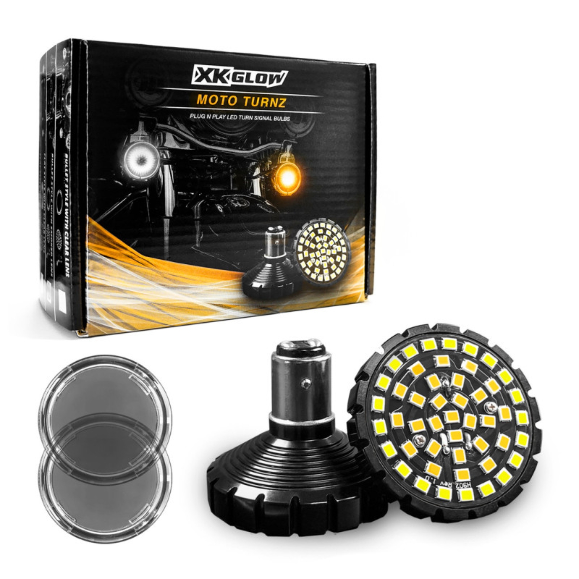 Picture of XKGLOW XKG Moto Light Kits Front Light Accessories and Wiring - XK1157B-WA-S