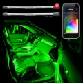 Picture of XK Glow Flex Strip Million Color XCHROME Smartphone App Controlled Undercar Kit 6x10In