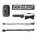 Picture of XK Glow Flex Strip Million Color XCHROME Smartphone App Controlled Undercar Kit 6x10In