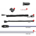 Picture of XK Glow Fiber Optic Roll 6pc LED Head XKchrome Controlled Fiber Optic LED Accent Light Kit 2pc 6ft