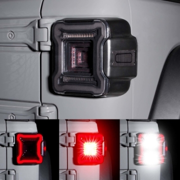 Picture of XK Glow Jeep JL LED Taillight w/ Smoked Lens